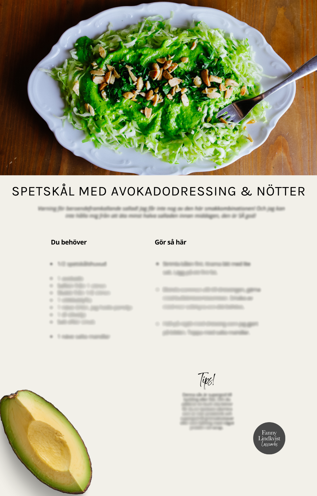 Spetskål, enkla, goda recept - DEL 1