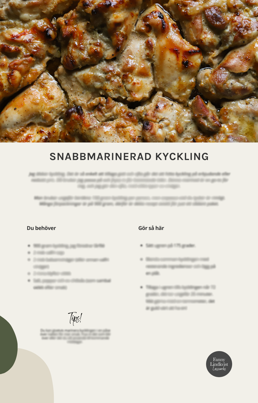 Smarriga bowls på mitt vis