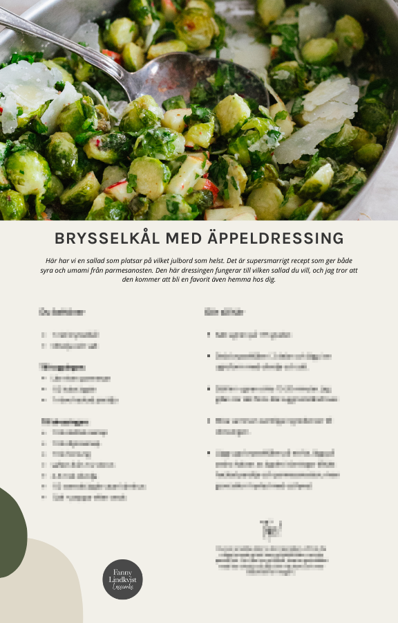 Brysselkål är det finaste i livet