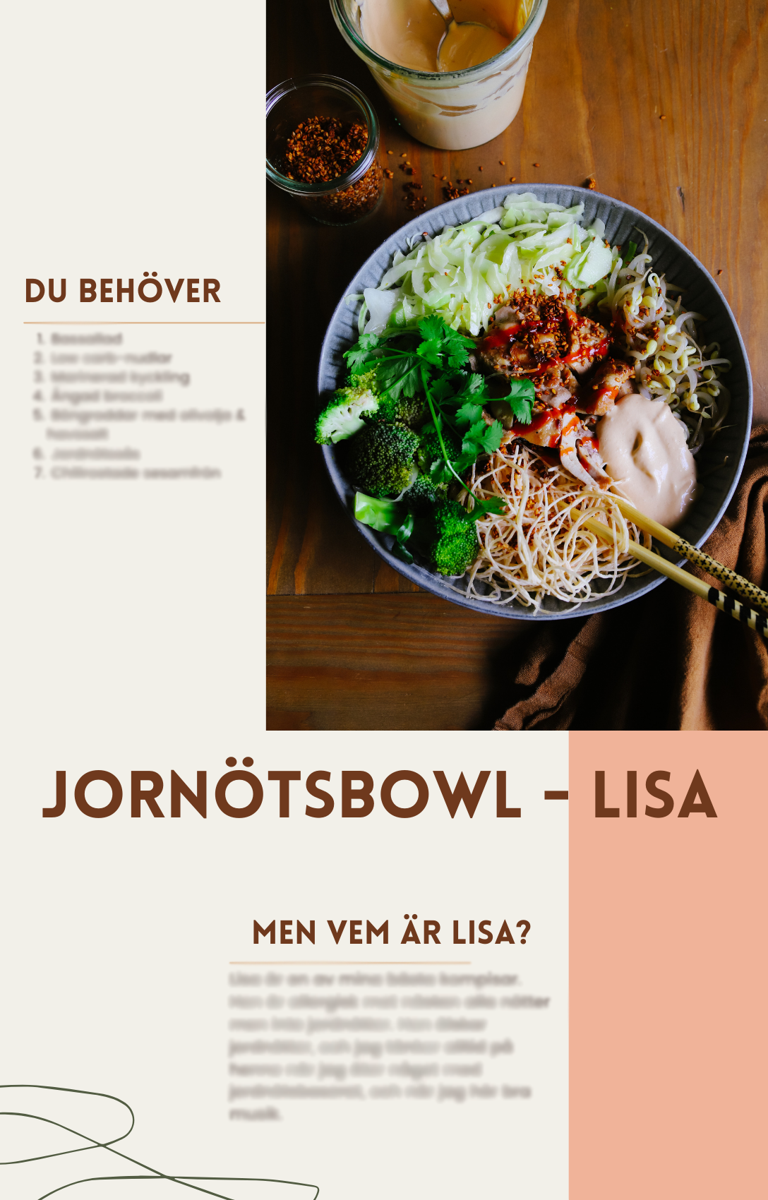 Snabblagade LCHF-Bowls