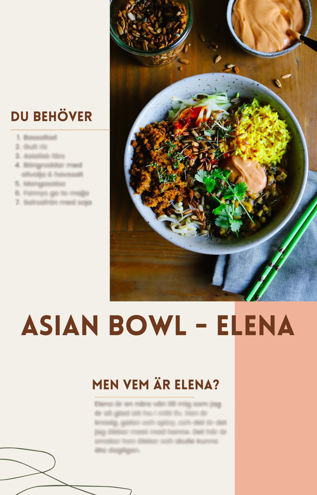 Mina godaste veganska Bowls